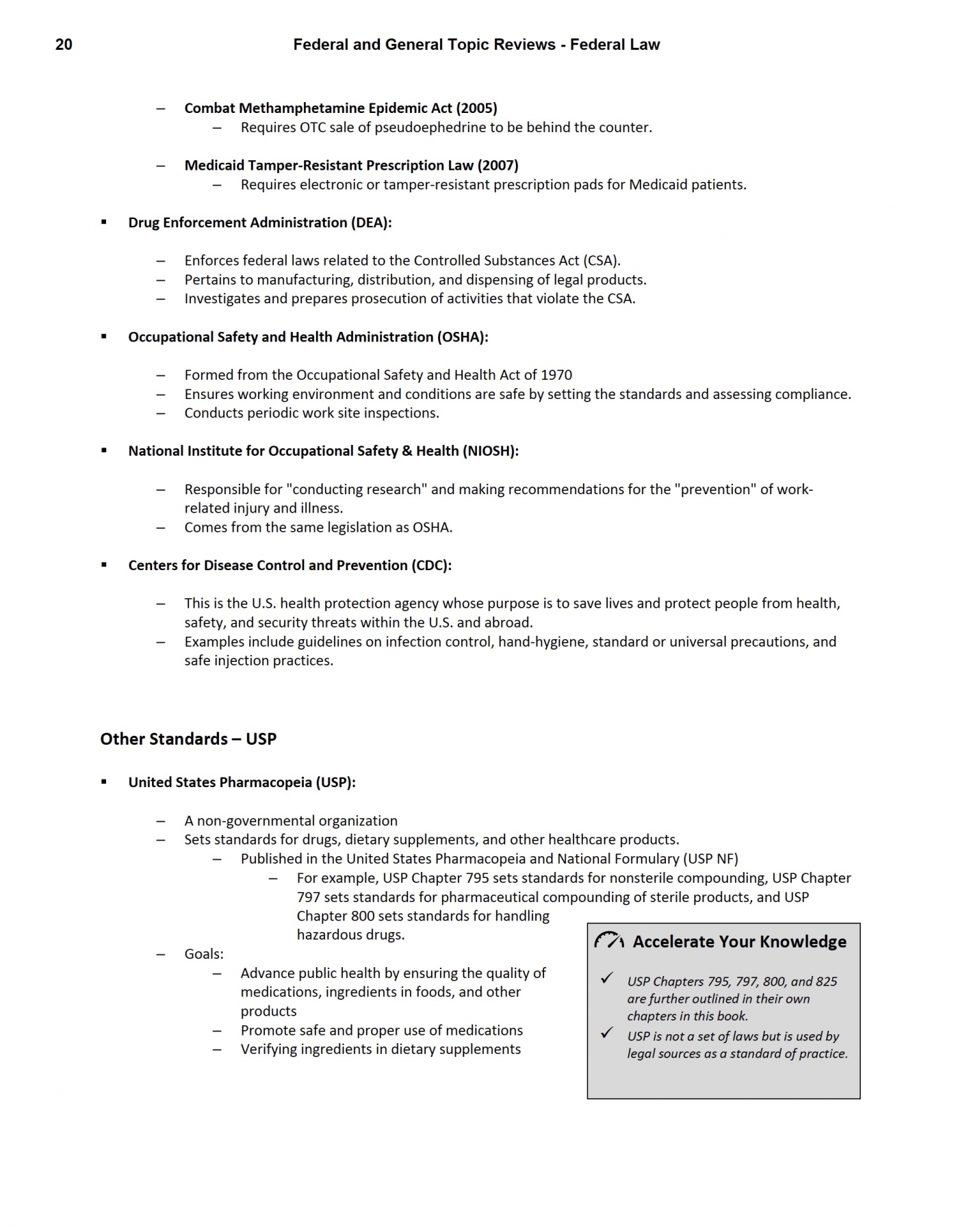 Pharmacy MPJE Law Review Course